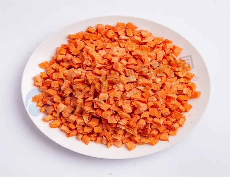 胡萝卜冻干：蔬菜冻干机应用于胡萝卜真空冷冻干燥