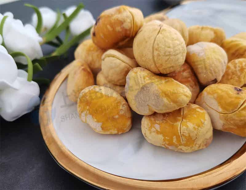 板栗冻干机：食品冻干机应用于板栗冻干