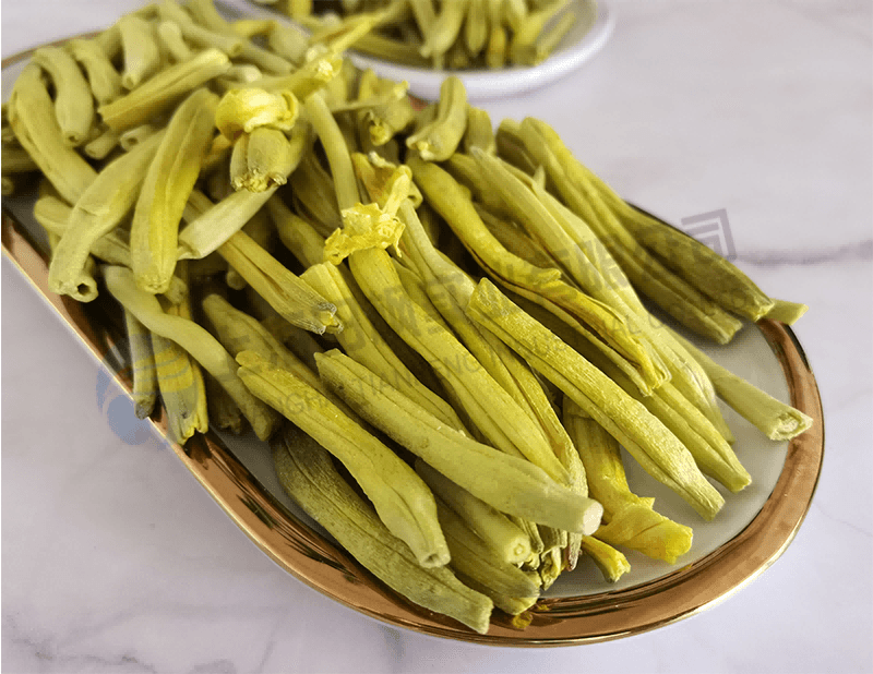 冻干黄花菜，果蔬真空冷冻干燥机应用案例