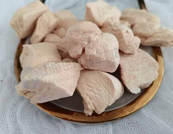 冻干鸡肉，宠物食品真空冷冻干燥技术冻干加工鸡胸肉