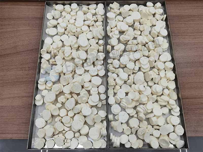 山药冻干机：食品真空冷冻干燥机应用及特点